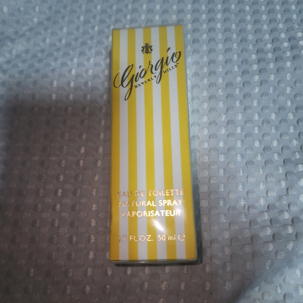 GIORGIO NWT BEVERLY HILLS EAU DE TOILETTE NATURAL SPRAY VAPORISATUR